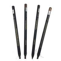 Waterproof Wholesale Peel Off Permanent Makeup Long-lasting Wood Double Pen Tips Microblading Eyebrow Pencil with Brush