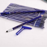 Gray / Dark Brown / Black Color Waterproof Eyebrow Pencil With Eyebrow Sponge Brush Of Microblading